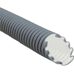 Kunststoffwellrohr MEP-FR, 750 N flammwidrig, NW 32 easy, grau - Rolle 50 m ** 1m/1,15 EUR