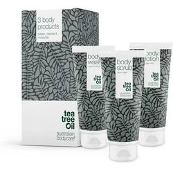 Australian Bodycare Drei Produkte gegen Pickel, unreine Haut und Mitesser am Rücken Po Körperpflege 600 ml Unisex