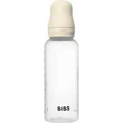 BIBS Anti-Colic Baby Bottle Latex Anti-Kolik-Flasche mit Kautschuk-Sauger Ivory 270 ml