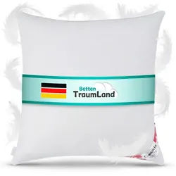 Canada Daunenkissen Daunenkissen Kopfkissen Soft Feeling, Füllung: 50% Daunen 50% Federchen, Bauchposition, Seitenposition, Rückenposition, weiches Liegegefühl, keine piksen 80 cm x 80 cm