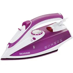 Severin Dampfbügeleisen Severin BA 3243 Dampfbügeleisen Weiß, Pink 2400 W, 2400.00 W weiß