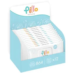 Pillo Feuchttücher Baby 864 St