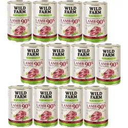 WILD FARM PURE MONO Lamb Puppy 12x400g Monoprotein-Hundefutter