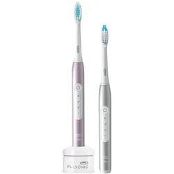 ORAL-B Elektrische Zahnbürste Pulsonic Slim Luxe 4900 Duo platinum/rose