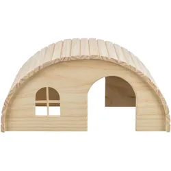 TRIXIE Haus, nagelfrei, Zwergkaninchen, Holz, 42 x 20 x 25 cm