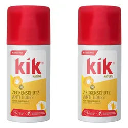 KIK Nature Zeckenspray für die Haut Spray 2x100 ml