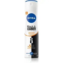 NIVEA Invisible Black & White Ultimate Impact Antitranspirant-Spray für Damen 150 ml