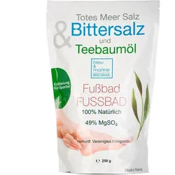 bleu & marine Bretania Teebaumöl, Pfefferminzöl Fußbad 250 g