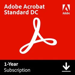 Adobe Acrobat Standard 2020 1 Jahr Subscription Windows - [Multiplattform]