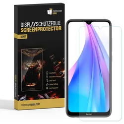 4x Displayschutzfolie für Xiaomi Mi Note 8 ANTI-REFLEX Displayfolie MATT
