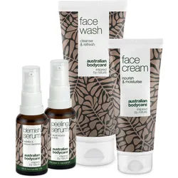 Australian Bodycare 4er–Paket für unreine Haut und Pickel Set 360 ml Unisex