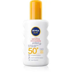 NIVEA SUN Protect & Sensitive schützendes Sonnenspray SPF 50+ 200 ml