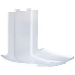 Bode CleanSafe Auffangschale, weiß, Hochwertige Abtropfschale für CleanSafe Basic & touchless, 1 Stück
