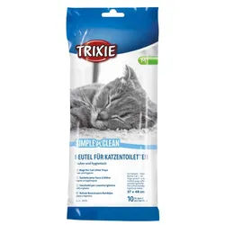TRIXIE Simple'n'Clean Katzentoilettenbeutel, M, 10 Stück