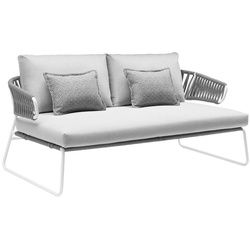 Loungesofa Lisa Filò - ZA - anthracite XV - green N81 - anthracite