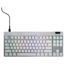 G PRO X TKL - Linear - Linear - Gaming Tastaturen - Französisch - Weiss