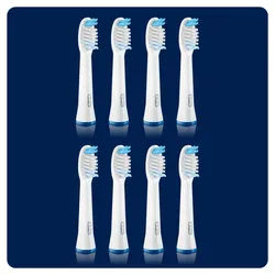 Oral-B - Aufsteckbürsten 'Pulsonic Clean' Zahnbürste 8 St weiss
