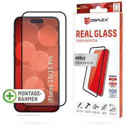 DISPLEX Panzerglas (10H) für Apple iPhone 15/15 Pro