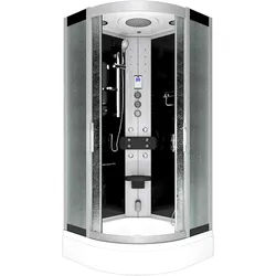 AcquaVapore Duschkabine Komplettdusche Fertigdusche Dusche D46-53M1-EC 90x90 cm mit 2K Scheiben Versiegelung