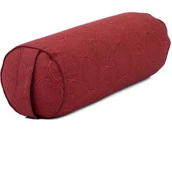bodhi Maharaja Collection: Yoga-Bolster (rund), 'Mayuri' 1 St