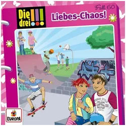Hörspiel-CD Die drei !!! 60 - Liebes-Chaos !