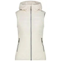 CMP Funktionsweste CMP Damen Weste Woman Vest Hybrid Fix Hood 35H1636 weiß 46 EU