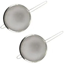 2er-Set XL-Edelstahlsiebe 24 cm FM Professional
