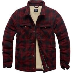 Vintage Industries Class Sherpa Jacke, rot, Größe 3XL für Männer