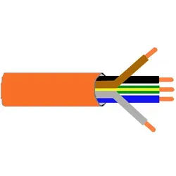 Halogenfreie Leitung, Funktionserhalt E90, NHXH-J 5x4mm2 - Meterware