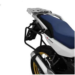 ZIEGER Fahrrad-Gepäckträger Kofferträgerset für Honda XL 750 Transalp BJ 2023- schwarz