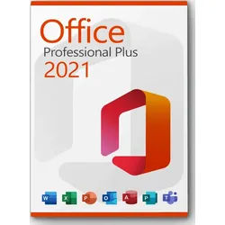 Microsoft Office 2021 Professional Plus Lizenz für 3 PC