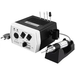 JSDA Maniküre-Pediküre-Set, Nagelfräser 30000 U/min 35W inkl.4 Bits schwarz