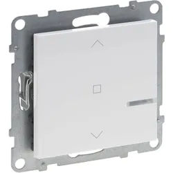 Legrand 765638 SEANO with Netatmo Vernetzter Rollladenschalter mit Positionsabruf geeignet für 230V-Motoren inklusive Abdeckung, Ultraweiß