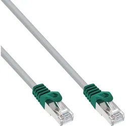 Inline InLine® Crossover Patchkabel, SF/UTP, Cat.5e, grau, 1m LAN-Kabel