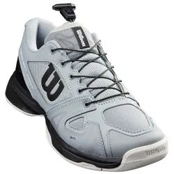 Wilson Rush Pro QL (Quicklace) Allcourt grau Kinder Tennisschuh grau
