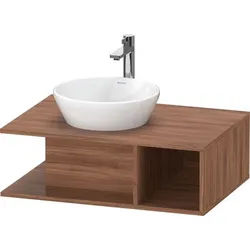 Duravit D-Neo Konsolenwaschtischunterbau wandhängend Nussbaum Matt 800x550x260 mm - DE492807979 DE492807979