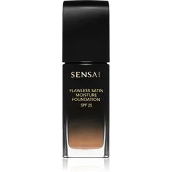 Sensai Flawless Satin Moisture Foundation Flüssiges Make Up SPF 25 Farbton 206 Brown Beige 30 ml