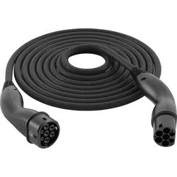 LAPP 61793 - Typ 2 Kabel, Helix, 11 kW, 20 A, 3-Phase, 5 m, schwarz