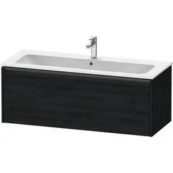 Duravit Ketho.2 Waschtischunterbau wandhängend Eiche Schwarz Matt 1210x480x440 mm - K25065016160000 K25065016160000