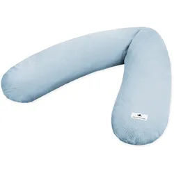 Stillkissen JULIUS ZÖLLNER "denim", blau, B:25cm H:15cm L:190cm, Baumwolle, Funktionskissen