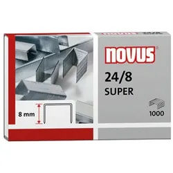 NOVUS Heftklammer Heftklammer 24-8 1000Er 040-0038