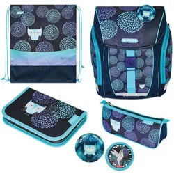 Herlitz Schulranzen Schulranzen FiloLight Plus 16l Polyesther 320x380x2200mm Flower Owl