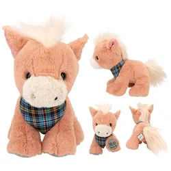 Depesche Kuscheltier Miss Melody Plüschpferd Dancer - Kuscheliges Spielpferd 20cm