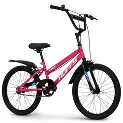 Kinderfahrrad , Pink , Metall , 64x95x135 cm , unisex , Freizeit & Co, Sport & Fitness, Fahrräder, Kinderfahrräder