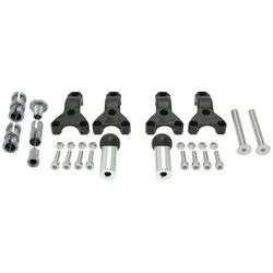 Race Tech HP3 Handprotektoren Montagesatz - Ø22/28,6mm