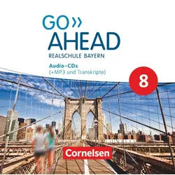 Cornelsen Verlag Hörspiel-CD Go Ahead - Realschule Bayern 2017 - 8. Jahrgangsstufe, Audio-CDs