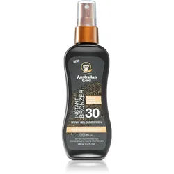 Australian Gold Instant Bronzer schützende Pflege gegen Sonnenstrahlung mit Bronzer SPF 30 100 ml