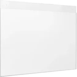 Acrylglastaschen mit Bohrlöchern A3 | Querformat, Acryl (PMMA), transparent