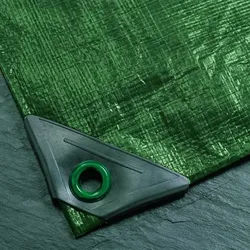 Noor Gewebeplane Super 200g/m2 Weiß 8x12 m