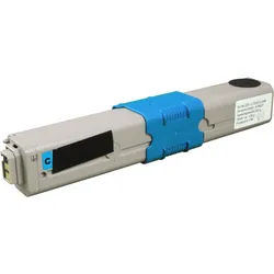 Kompatibler Toner ersetzt Oki 44469724 cyan